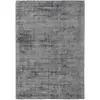 Image de Tapis moderne en Viskosegris anthracite 120x170 cm