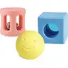 Image de Lot de 3 hochets géométriques