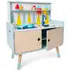Image de Commode/cuisine enfant équipée 2 en 1 en bois