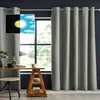 Image de Rideau occultant polyester gris 140x260 cm