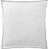 Image de Taie d'oreiller en percale de coton blanc 65x65 cm