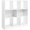 Image de Meuble 8 cases de rangement ouvertes - l97,5 x h100 cm - blanc