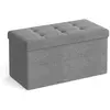 Image de Coffre de rangement - l76 cm - gris clair