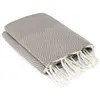 Image de Plaid coton taupe