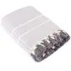 Image de Plaid coton gris perle