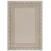 Image de Tapis de salon en laine beige 120x170 cm