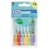 Image de TePe Brossettes Interdentaires Extra-souples Assortiment toutes tailles (0.45-1.1 mm) 6 brossettes