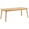 Image de Table rectangulaire effet bois l150