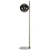 Image de Lampadaire métal verre h134cm laiton