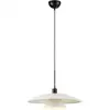 Image de Suspension 1xE27 blanc mat et noir