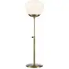 Image de Lampe de table 1xE14 blanc et laiton antique