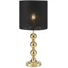 Image de Lampe de bureau 1xE27 laiton brossé et noir