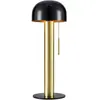Image de Lampe de table 2xG9 laiton brossé et noir