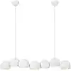 Image de Suspension en métal 7 lumières blanc