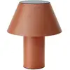 Image de Lampe de table solaire marron