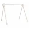 Image de Portique d'éveil bébé en bois blanc 61x54 cm