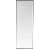 Image de Miroir rectangulaire en aluminium 193x67cm - noir