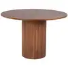 Image de Table à manger 4 places en bois - bois foncé