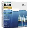 Image de Bausch & Lomb ReNu Advanced 3X360 ml - Solution multifonctions lentilles souples
