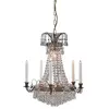 Image de Lustre métal 5xE14 laiton antique