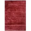 Image de Tapis moderne en Viskoserose rouge 120x170 cm