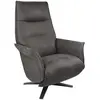 Image de Fauteuil de relaxation design electrique 2 moteurs ,marron foncé