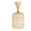 Image de Lampadaire rotin marron 29x29x65cm