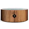 Image de Piscine hors sol gonflable imitation bois 180cm