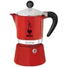 Image de Cafetière 3 tasses rouge en aluminium H17
