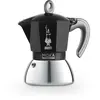 Image de Cafetière italienne 4 tasses noir en aluminium H18.5