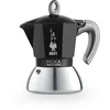 Image de Cafetière italienne 2 tasses noir en aluminium H17