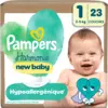 Image de Pampers Couches Harmonie T1 (2-5 Kg) 23 couches