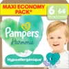 Image de Pampers Harmonie Maxi Pack T6 13 Kg Et + 64 couches
