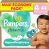 Image de Pampers Harmonie Maxi Pack T4 9-14 Kg 84 couches