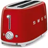 Image de Grille-pain vintage 4 tranches rouge Smeg
