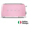 Image de Grille-pain vintage 4 tranches rose Smeg
