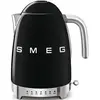 Image de Bouilloire à température réglable 1,7L noir Smeg