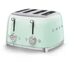 Image de Grille-pain vintage 4 tranches vert d'eau Smeg