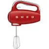 Image de Batteur à main électrique vintage rouge smeg