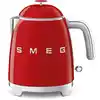 Image de Bouilloire mini format 0,8L rouge Smeg