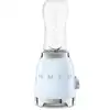 Image de Mini blender vintage bleu azur + 1 bouteille Smeg