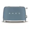 Image de Grille-pain vintage 2 tranches bleu orage mat Smeg