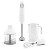 Image de Mixeur plongeant vintage + accessoires blanc Smeg