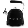 Image de Bouilloire sifflante vintage 2,3L noir Smeg