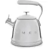 Image de Bouilloire sifflante vintage 2,3L inox Smeg