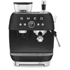 Image de Machine à expresso combiné broyeur noir mat Smeg