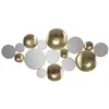 Image de Cadre décoratif en métal avec miroirs glam 118 x 2.5 x 60 cm