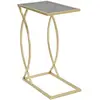 Image de Table basse en métal doré 45,5x25,5x60 cm