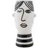 Image de Vase en porcelaine blanc 13,2x11,8x26,3 cm