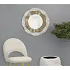 Image de Miroir mural rond en métal multicolore ø cm 54,5x4,5